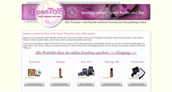 Desktop Screenshot of opentoys.com